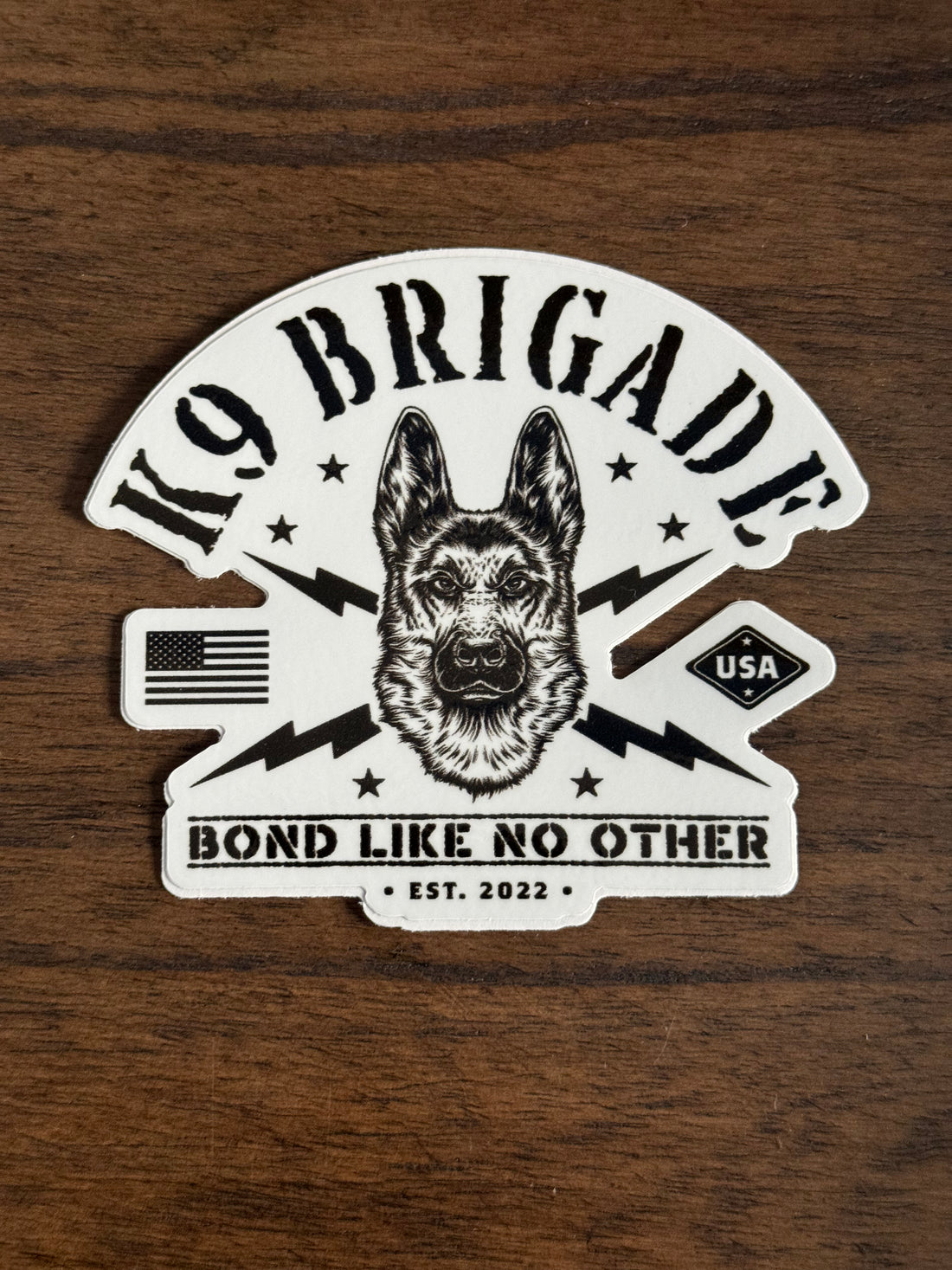 K9 Brigade Sticker