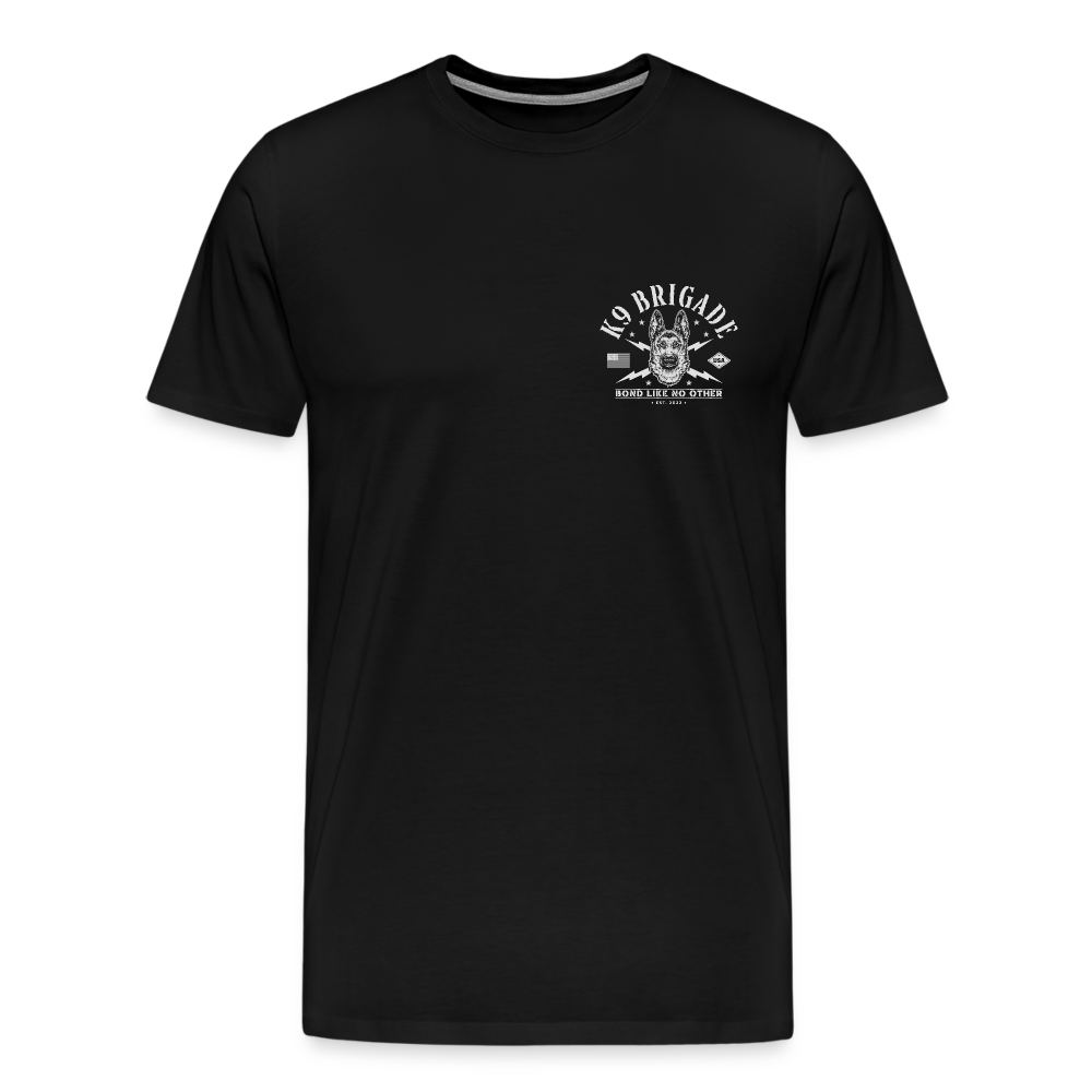 K9 Brigade Logo Shirt - black