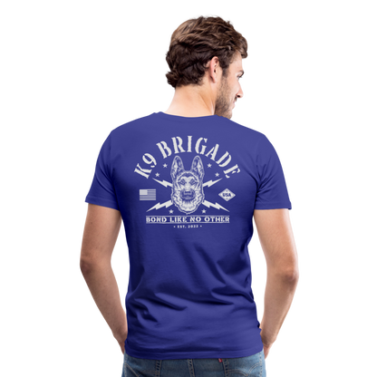 K9 Brigade Logo Shirt - royal blue