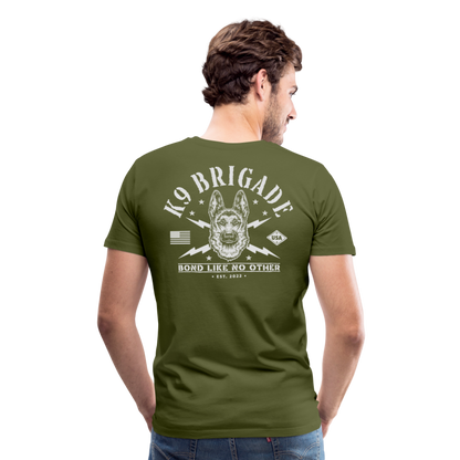K9 Brigade Logo Shirt - olive green