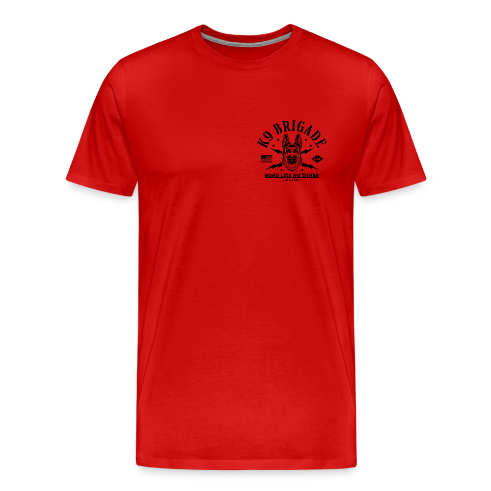 Viking K9 T-Shirt - red