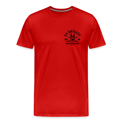 Viking K9 T-Shirt - red