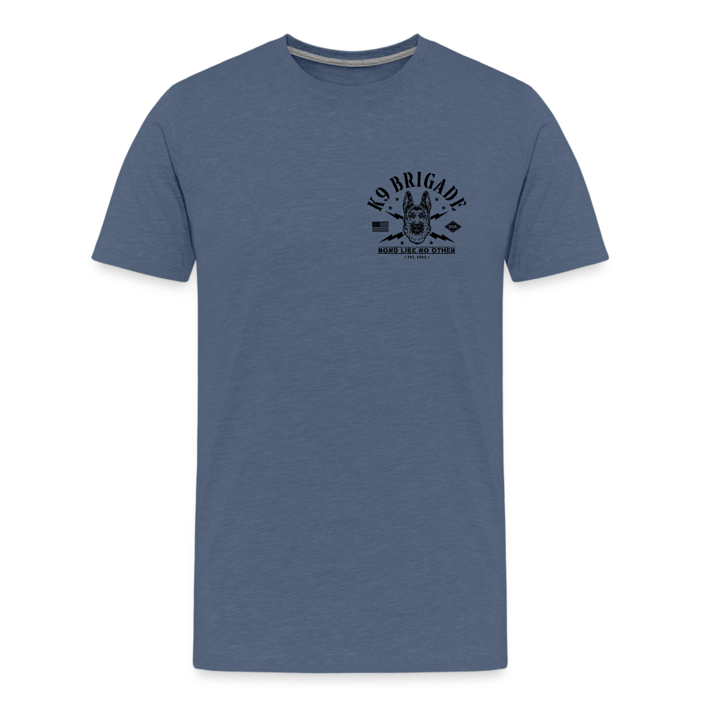 Viking K9 T-Shirt - heather blue